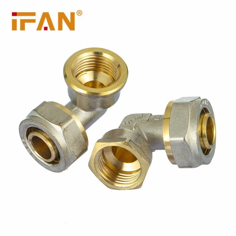 Brass Compression Elbow