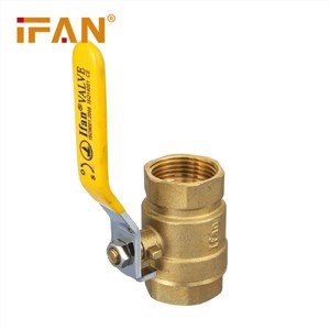 Mosiężny zawór kulowy 1 cal