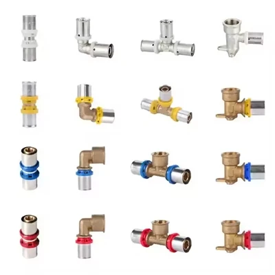 Naciśnij mosiężne złączki do systemów hydraulicznych